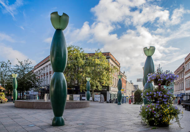Warrington clinic district visual for AI receptionist services